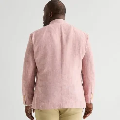 Stafford Mens Big and Tall Plaid Regular Fit Sport Coat