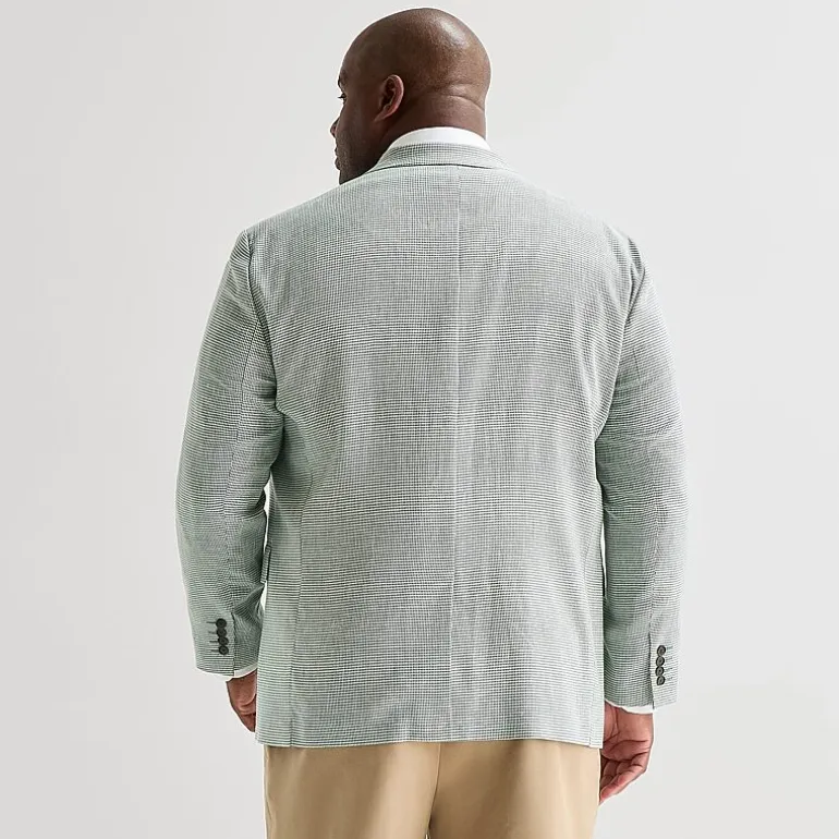 Stafford Mens Big and Tall Regular Fit Sport Coat