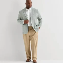 Stafford Mens Big and Tall Regular Fit Sport Coat