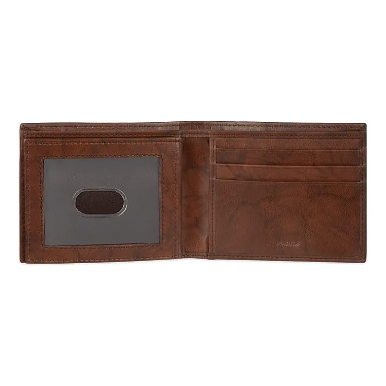 Stafford Mens Extra Capacity Personalized Rfid Blocking Bifold Wallet