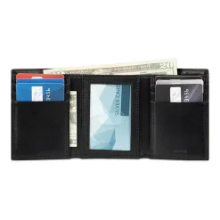 Stafford Mens Personalized Rfid Blocking Trifold Wallet