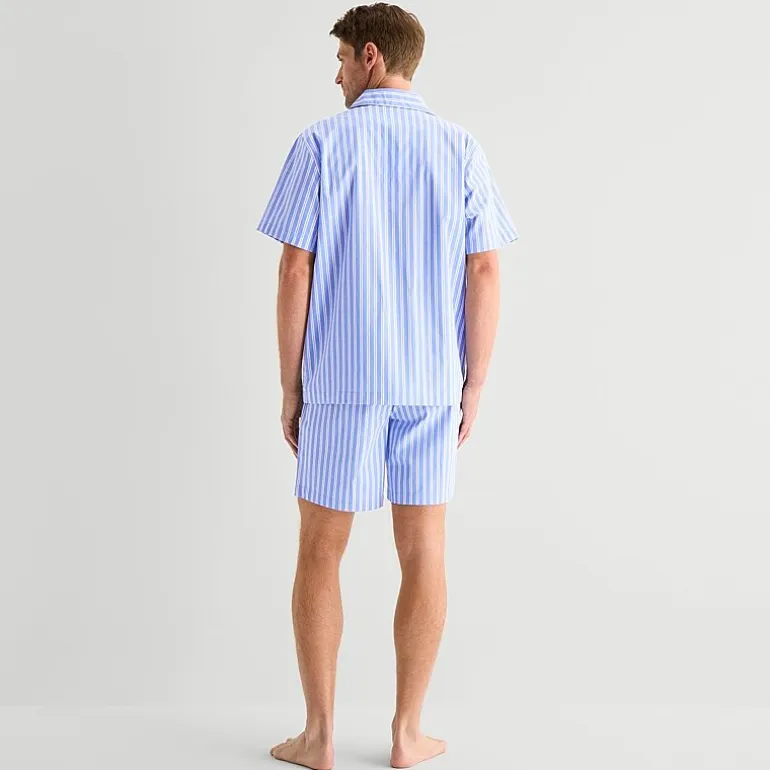 Stafford Mens Short Sleeve 2-pc. Pajama Set
