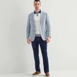 Stafford Mens Tonal Classic Fit Sport Coat