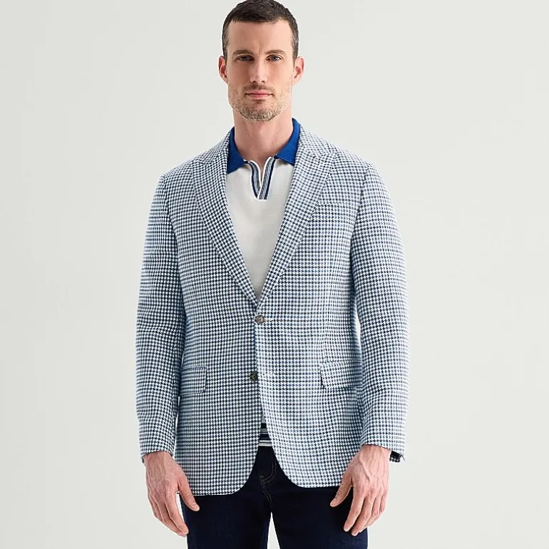 Stafford Mens Tonal Classic Fit Sport Coat