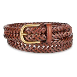 Stafford 32mm Basket Weave Mens Belt
