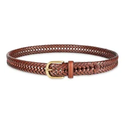 Stafford 32mm Basket Weave Mens Belt
