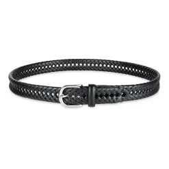 Stafford 32mm Basket Weave Mens Belt