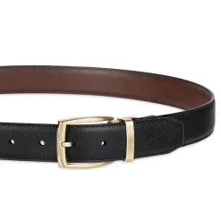 Stafford 32mm Fe Revs Pebble Mens Belt