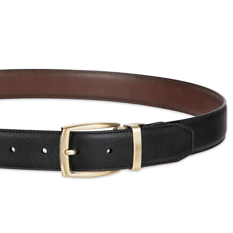 Stafford 32mm Fe Revs Pebble Mens Belt
