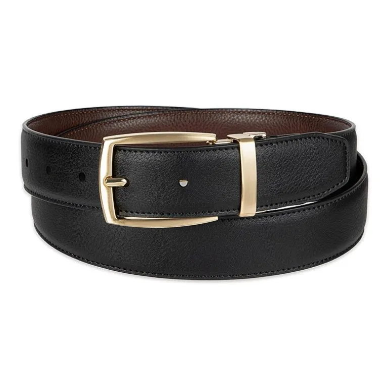 Stafford 32mm Fe Revs Pebble Mens Belt