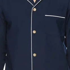 Stafford Modal Mens Long Sleeve 2-pc. Pajama Set