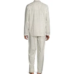 Stafford Modal Mens Long Sleeve 2-pc. Pajama Set
