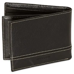 Stafford Pebble Mens Extra Capacity Bifold Wallet