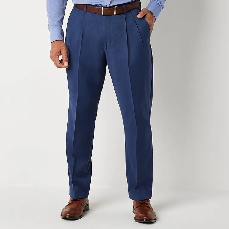 Stafford Signature Coolmax All Season Ecomade Mens Stretch Fabric Classic Fit Suit Separates