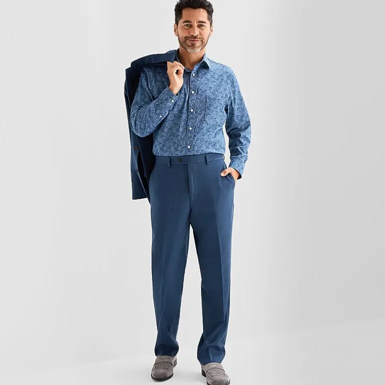 Stafford Signature Coolmax All Season Ecomade Mens Stretch Fabric Classic Fit Suit Separates