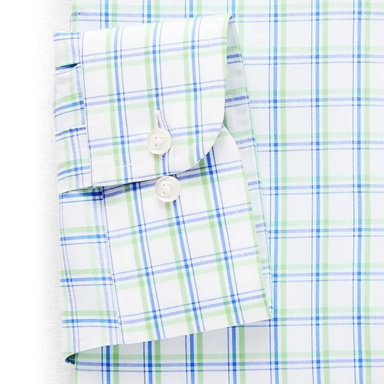Stafford Smart Tech Big And Tall Mens Regular Fit Stretch Fabric Wrinkle Free Long Sleeve Dress Shirt