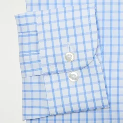 Stafford Smart Tech Mens Regular Fit Stretch Fabric Wrinkle Free Long Sleeve Dress Shirt