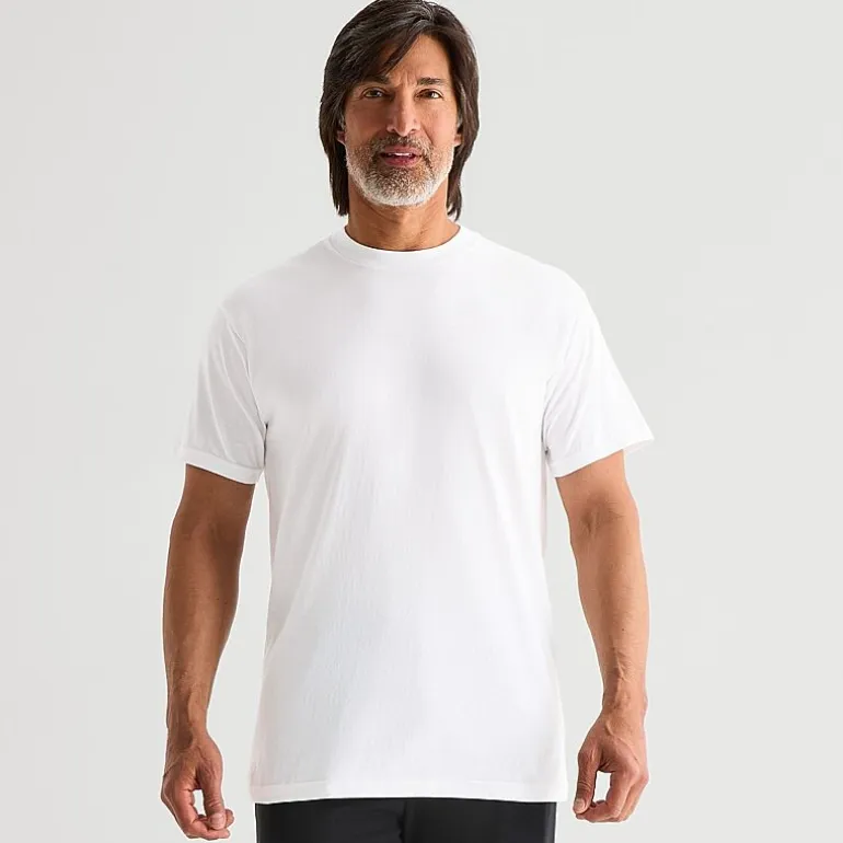 Stafford Super Soft Cotton Mens 3 Pack Short Sleeve Crew Neck T-Shirt