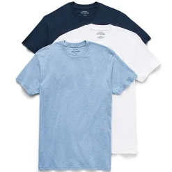 Stafford Super Soft Cotton Mens 3 Pack Short Sleeve Crew Neck T-Shirt