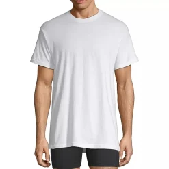 Stafford Super Soft Cotton Mens 4 Pack Short Sleeve Crew Neck T-Shirt