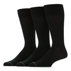Stafford Super Soft Lux Mens 3 Pair Big and Tall Crew Socks