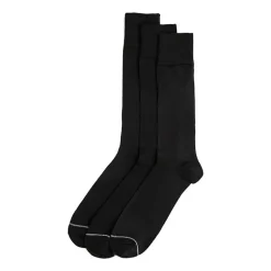 Stafford Super Soft Lux Mens 3 Pair Big and Tall Crew Socks