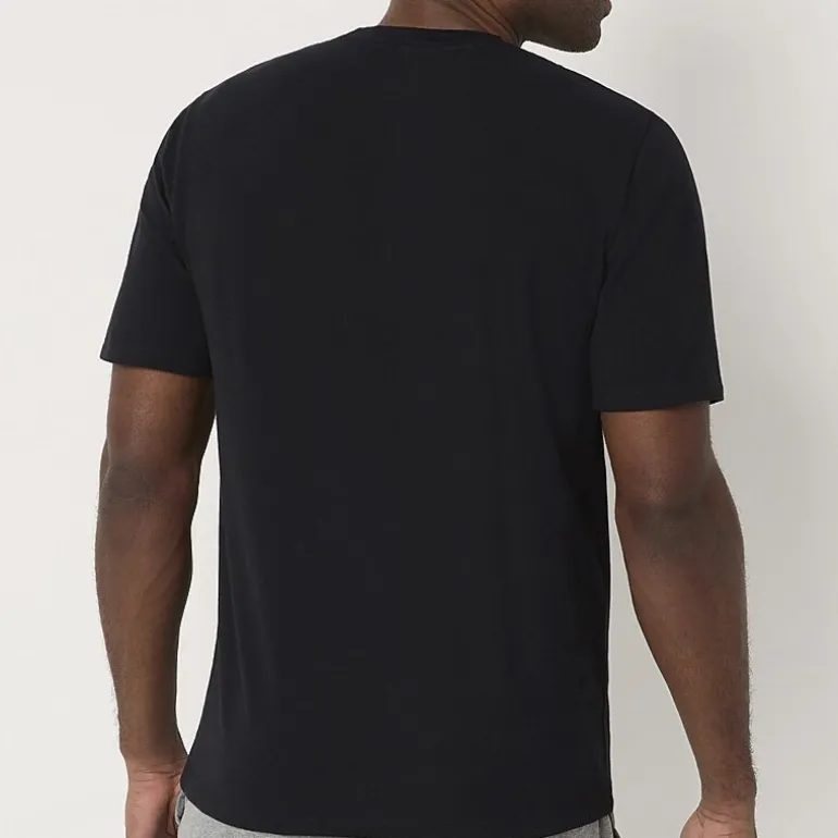 Stafford Super Soft Mens Crew Neck Short Sleeve Big and Tall Pajama Top