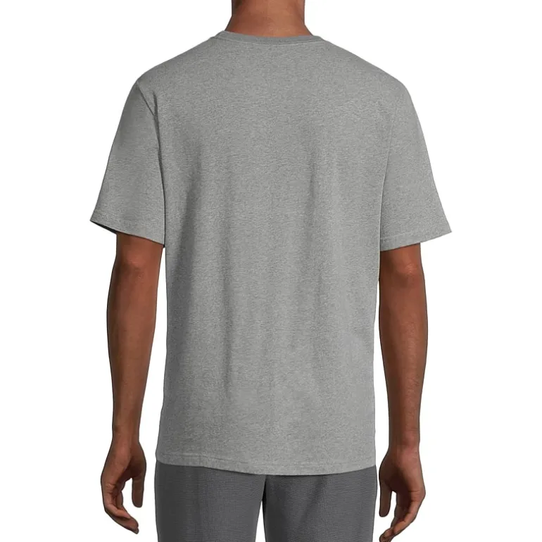 Stafford Super Soft Mens Crew Neck Short Sleeve Big and Tall Pajama Top
