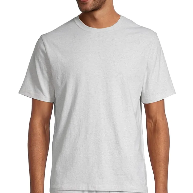 Stafford Super Soft Mens Crew Neck Short Sleeve Pajama Top