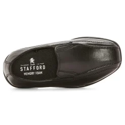 Stafford Toddler Boys Lil Dash Square Toe Slip-On Shoe