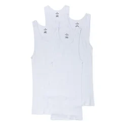 Stafford Ultra Soft Mens Scoop Neck Sleeveless 4 Pack Tank