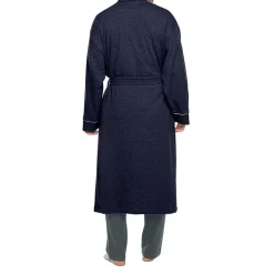 Stafford Waffle One Size Mens Waffle Long Sleeve Long Length Robe