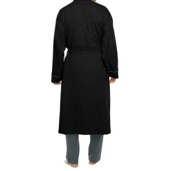 Stafford Waffle One Size Mens Waffle Long Sleeve Long Length Robe