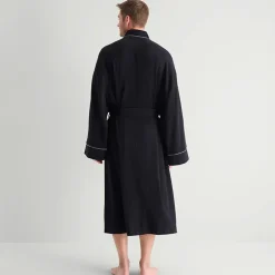 Stafford Waffle One Size Mens Big Waffle Long Sleeve Long Length Robe