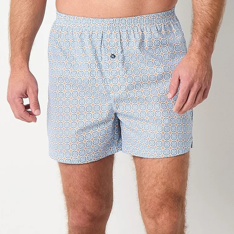 Stafford Woven Mens 4 Pack Boxers 305919