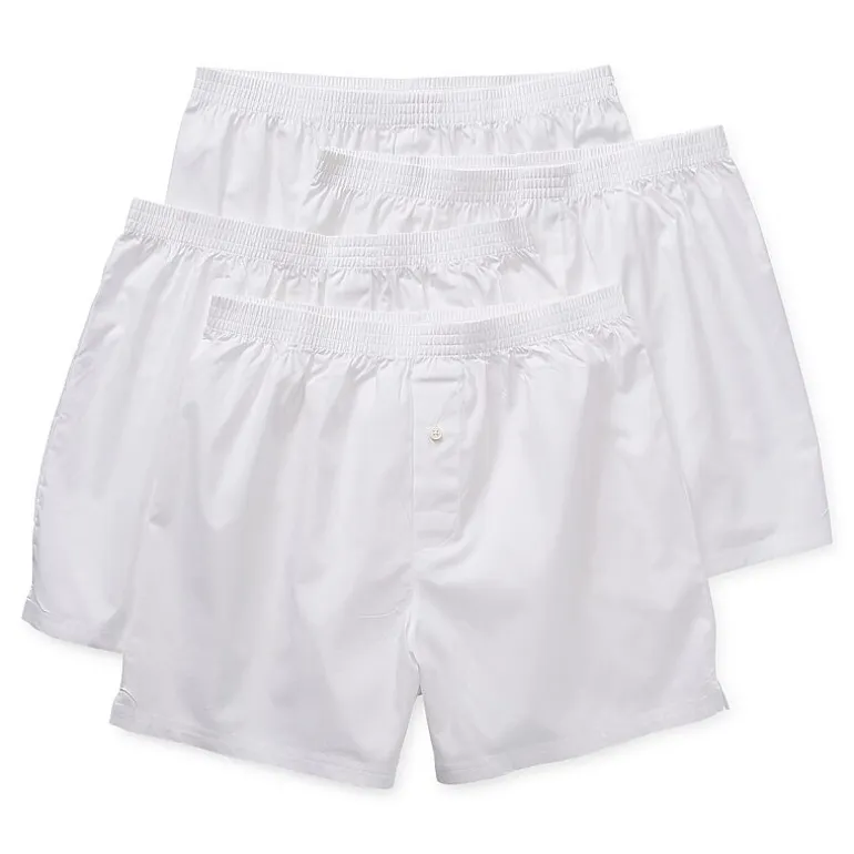 Stafford Woven Mens 4 Pack Boxers 305919