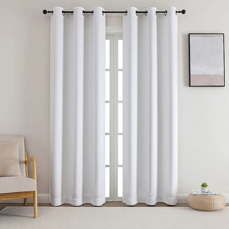 Starltt Grommet Top Blackout Set of 2 Curtain Panel