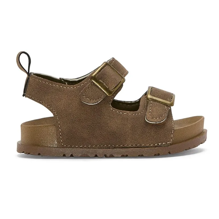 Stepping Stone Infant Boys Double Strap Footbed Sandal