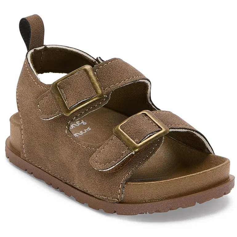 Stepping Stone Infant Boys Double Strap Footbed Sandal