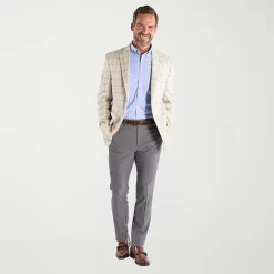 Steve Harvey Mens Plaid Regular Fit Sport Coat