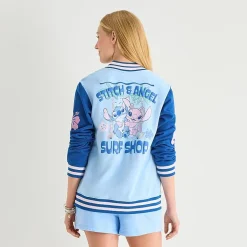 Stitch Womens Juniors Bomber Jacket