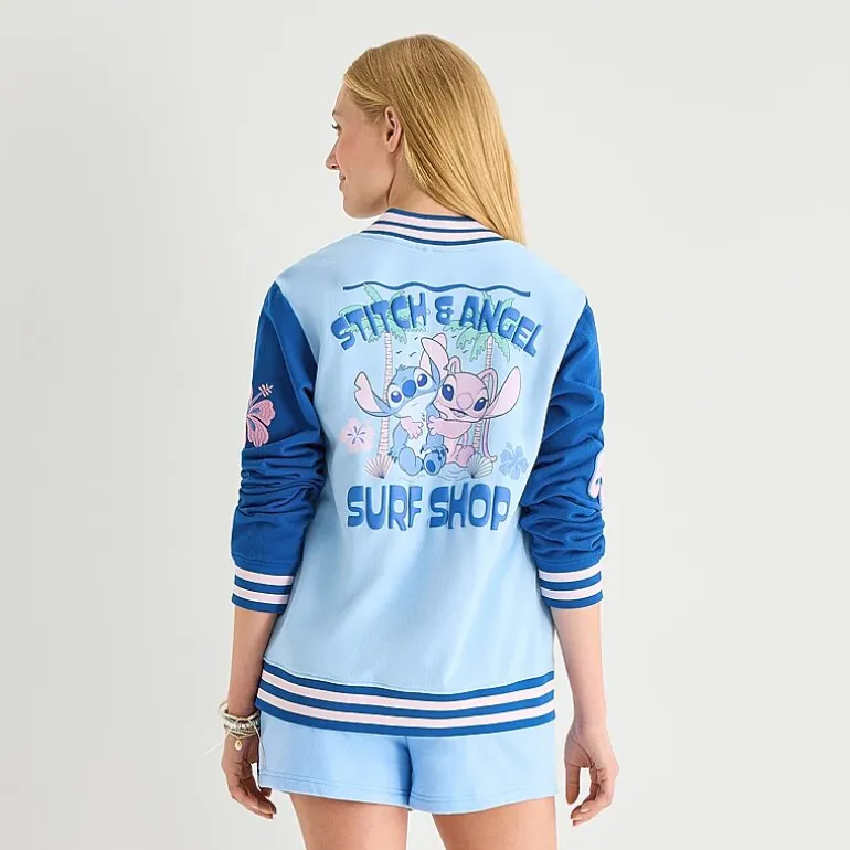 Stitch Womens Juniors Bomber Jacket