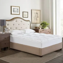 St. James Home Dual Chamber Down Alternative Nano Feather Mattress Topper