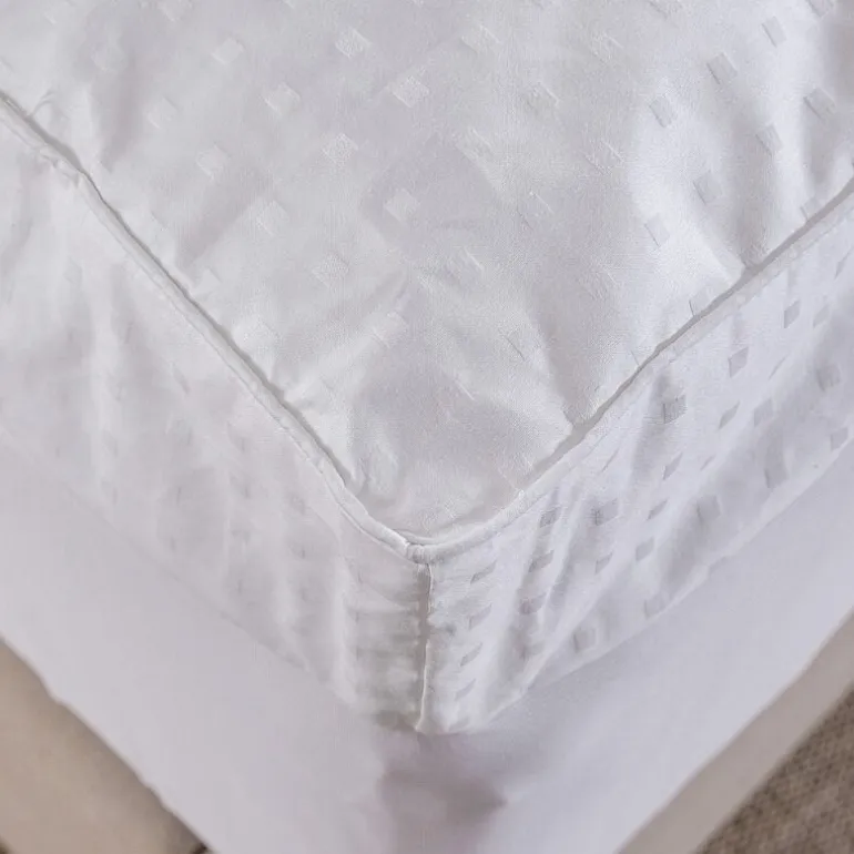 St. James Home Dual Chamber Down Alternative Nano Feather Mattress Topper