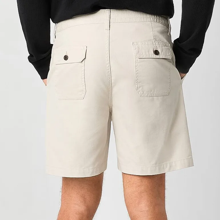St. John's Bay Canvas Hiking Mens 7" Cargo Short