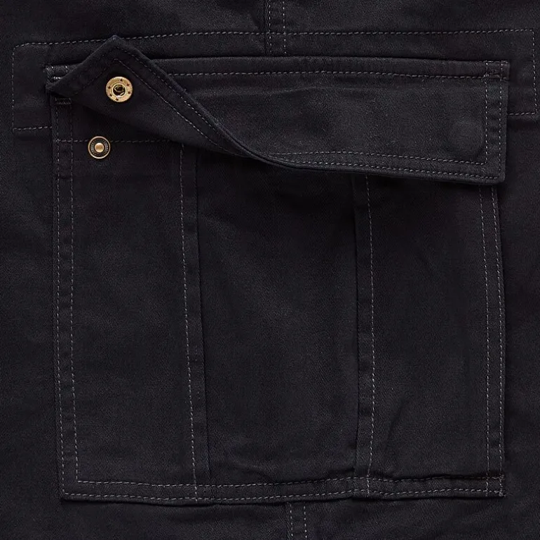 St. John's Bay Comfort Waist 10" & 11" Mens Mid Rise Big and Tall Stretch Fabric Cargo Short