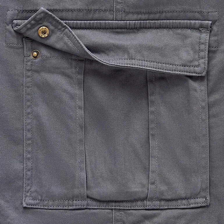 St. John's Bay Comfort Waist 10" & 11" Mens Mid Rise Big and Tall Stretch Fabric Cargo Short