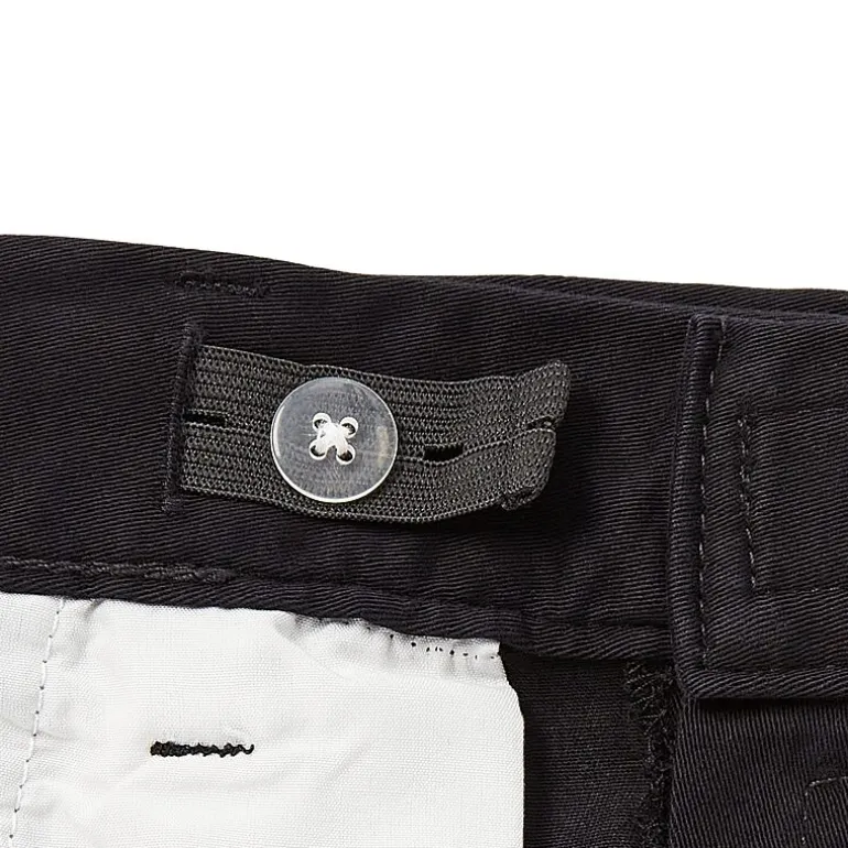 St. John's Bay Dexterity Mens 10" Adaptive Stretch Fabric Adjustable Features Easy-on + Easy-off Chino Short