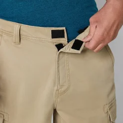 St. John's Bay Dexterity Mens 10" Adaptive Stretch Fabric Adjustable Features Easy-on + Easy-off Cargo Short