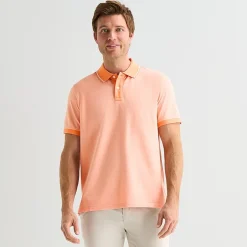 St. John's Bay Essential Oxford Mens Slim Fit Short Sleeve Polo Shirt